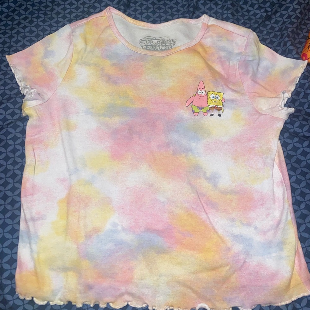SpongeBob Squarepants Tie Dye Shirt